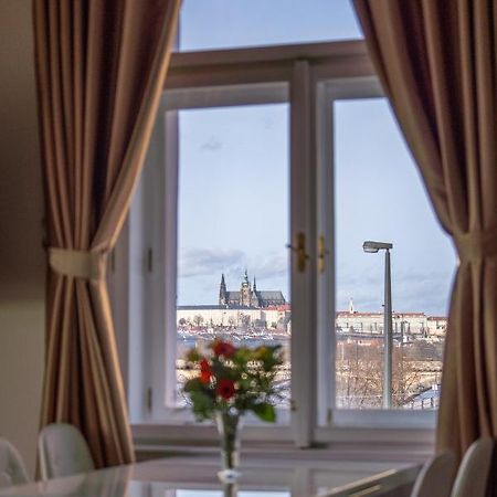 Exclusive Apartment With A View Of Prague Castle And Vltava River Exterior foto